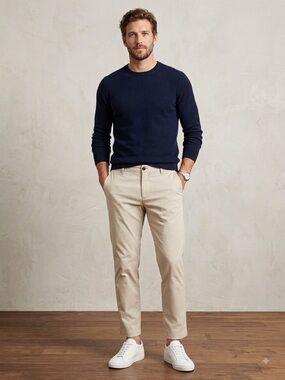 BirdDogs Boom for Your Boomstick Khaki Chinos Golf Preppy Pants 34x28